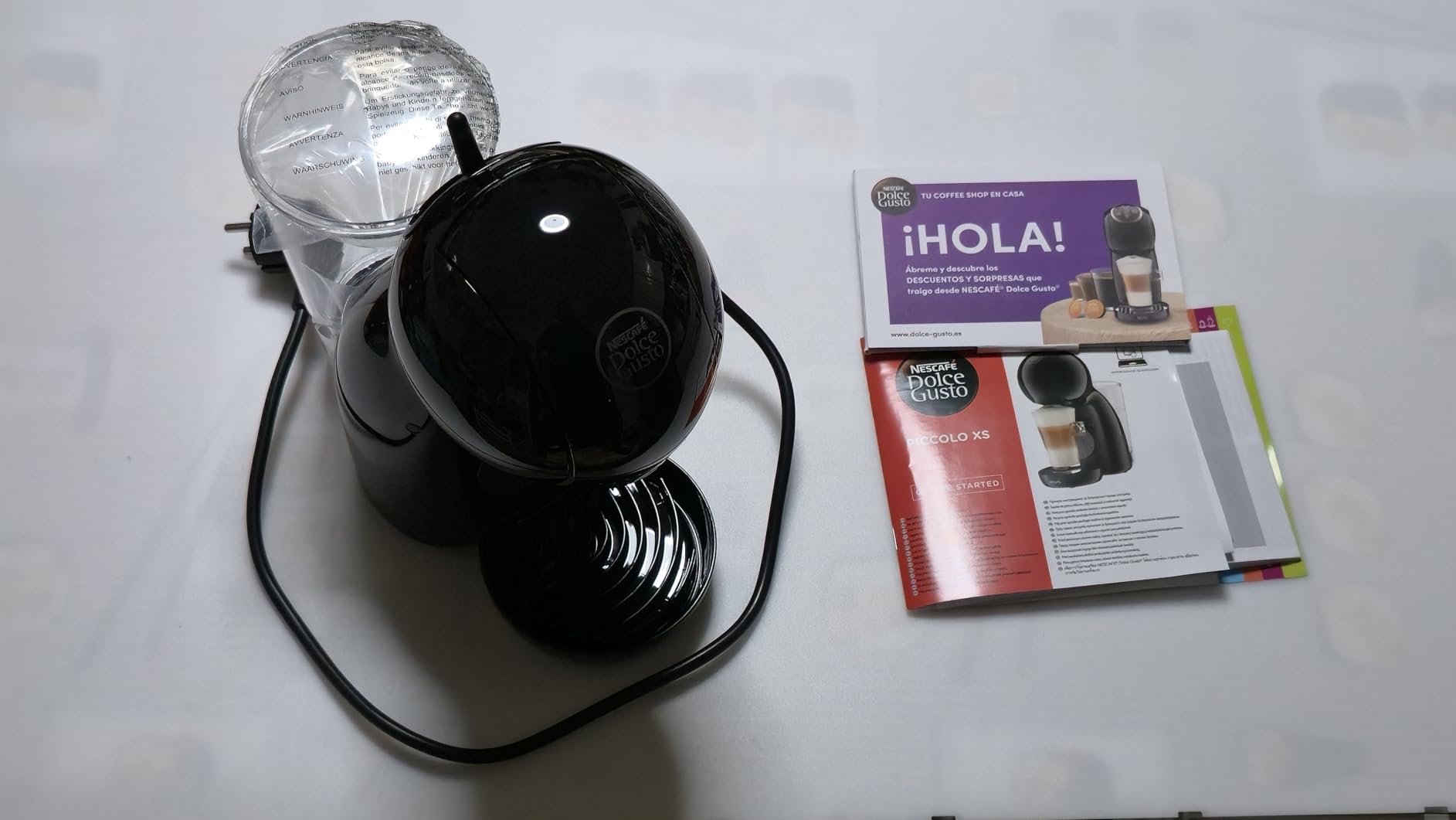 NESCAFÉ Dolce Gusto Krups Piccolo XS macchina caffè capsule grigio e nero