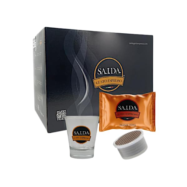 Saida Capsule Compatibili macchine Essse Caffè® Orange Crema capsule 600 pezzi