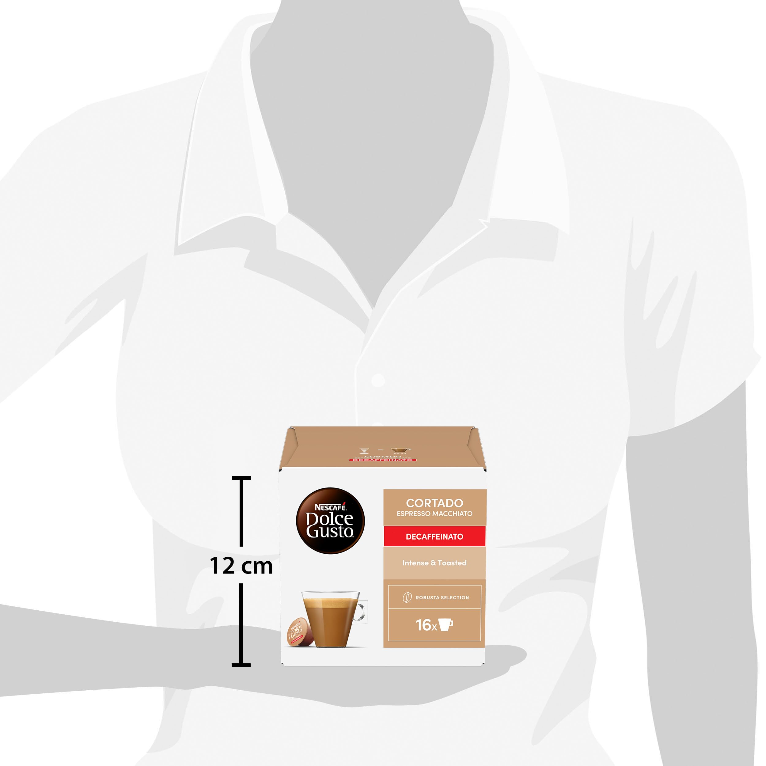NESCAFÉ Dolce Gusto Cortado Espresso Macchiato Decaffeinato capsule 48 pezzi
