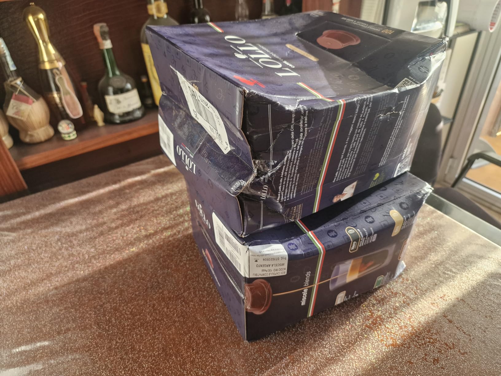 Lollo Caffè Passione Mito Miscela Argento capsule 200 pezzi compatibili A Modo Mio