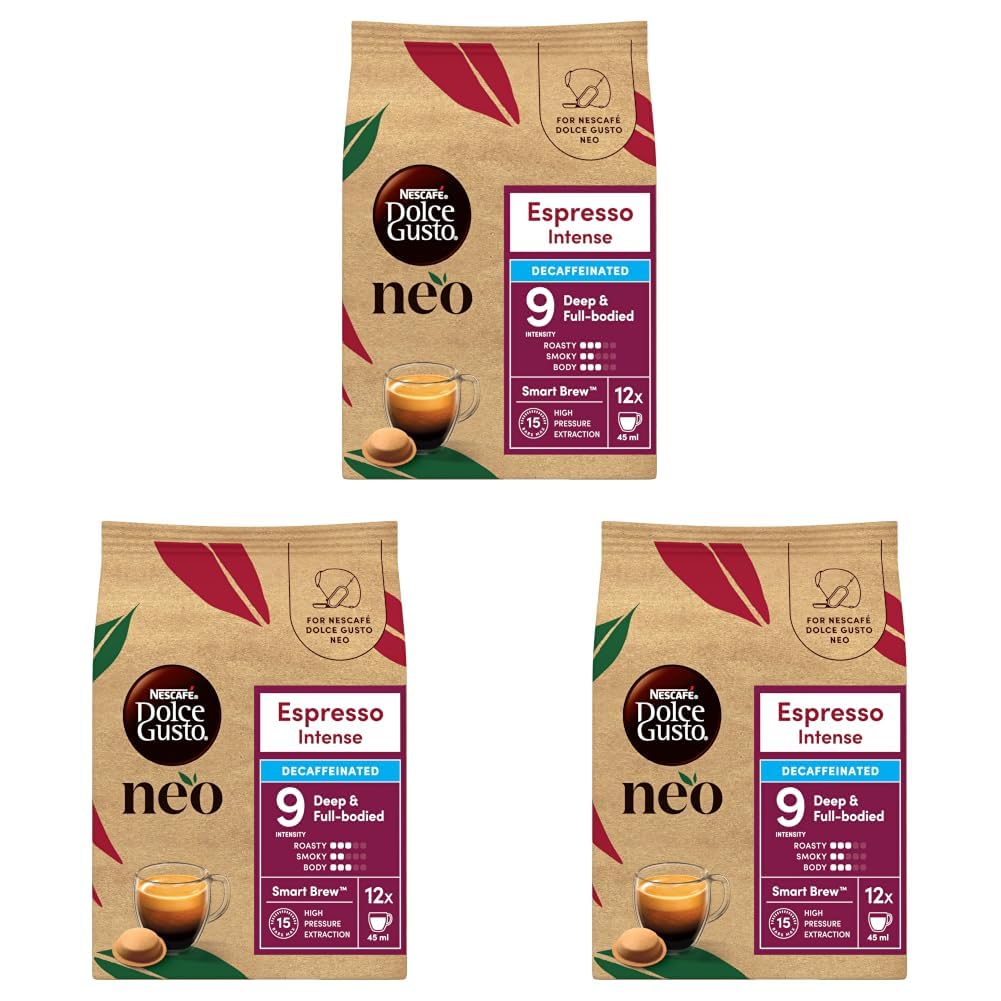 NESCAFÉ Dolce Gusto NEO Espresso Intenso Decaffeinato capsule 12 pezzi