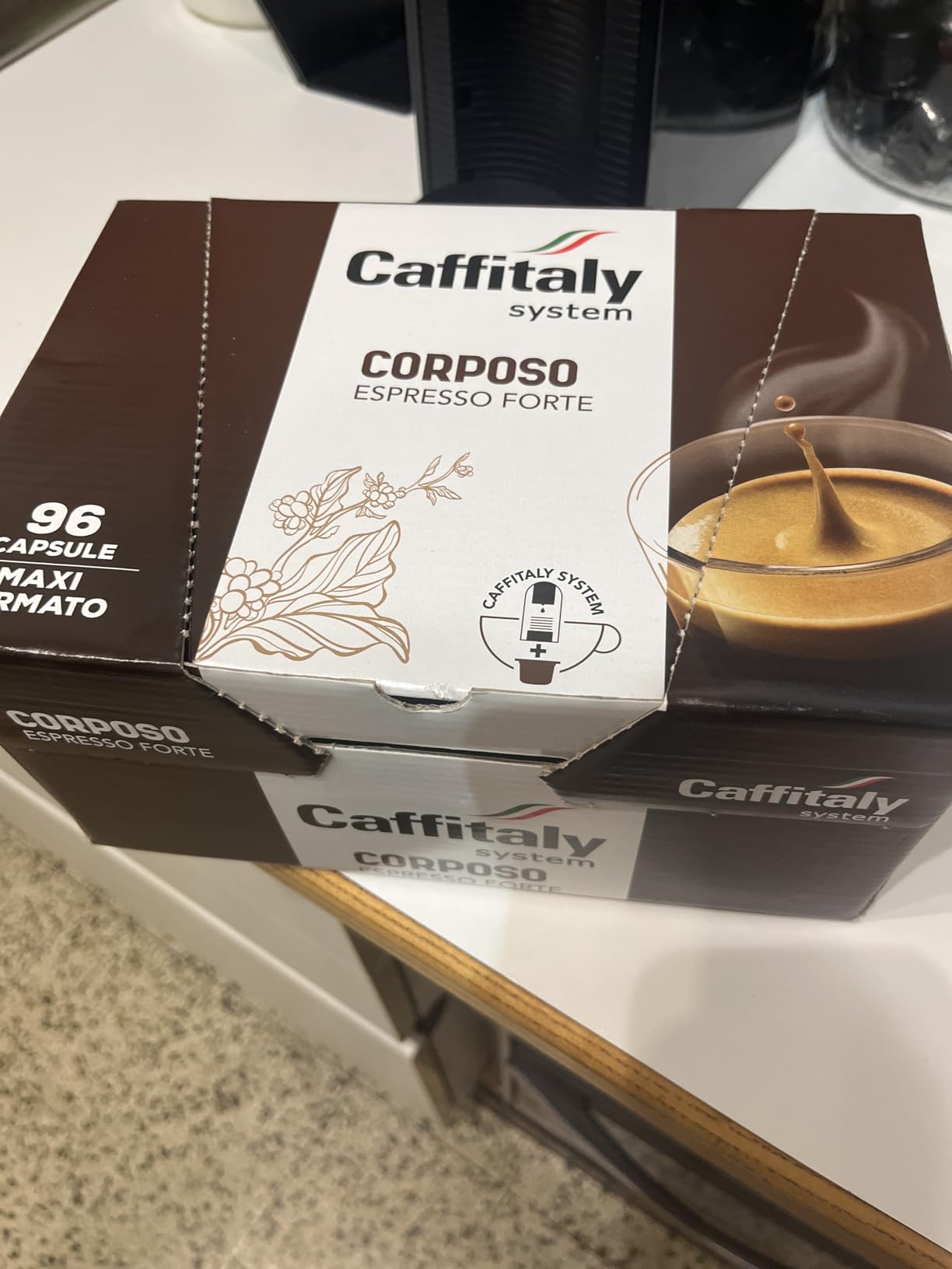 Caffitaly System Capsule di Caffè Corposo capsule 96 pezzi intensità 9/10