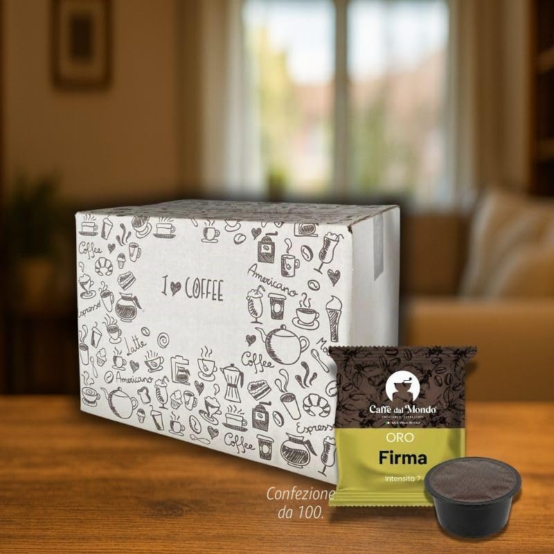 Caffè dal Mondo Lavazza Firma Oro capsule 100 100% Arabica
