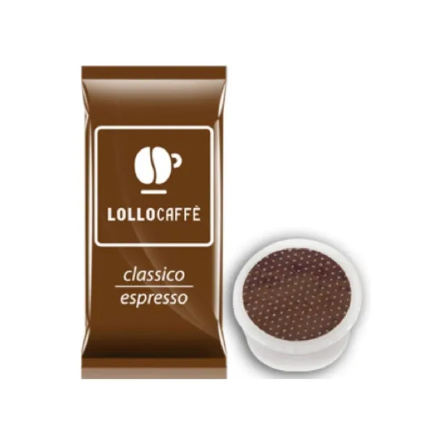 Lollo Caffè Uno System capsule 400 pezzi miscela nera