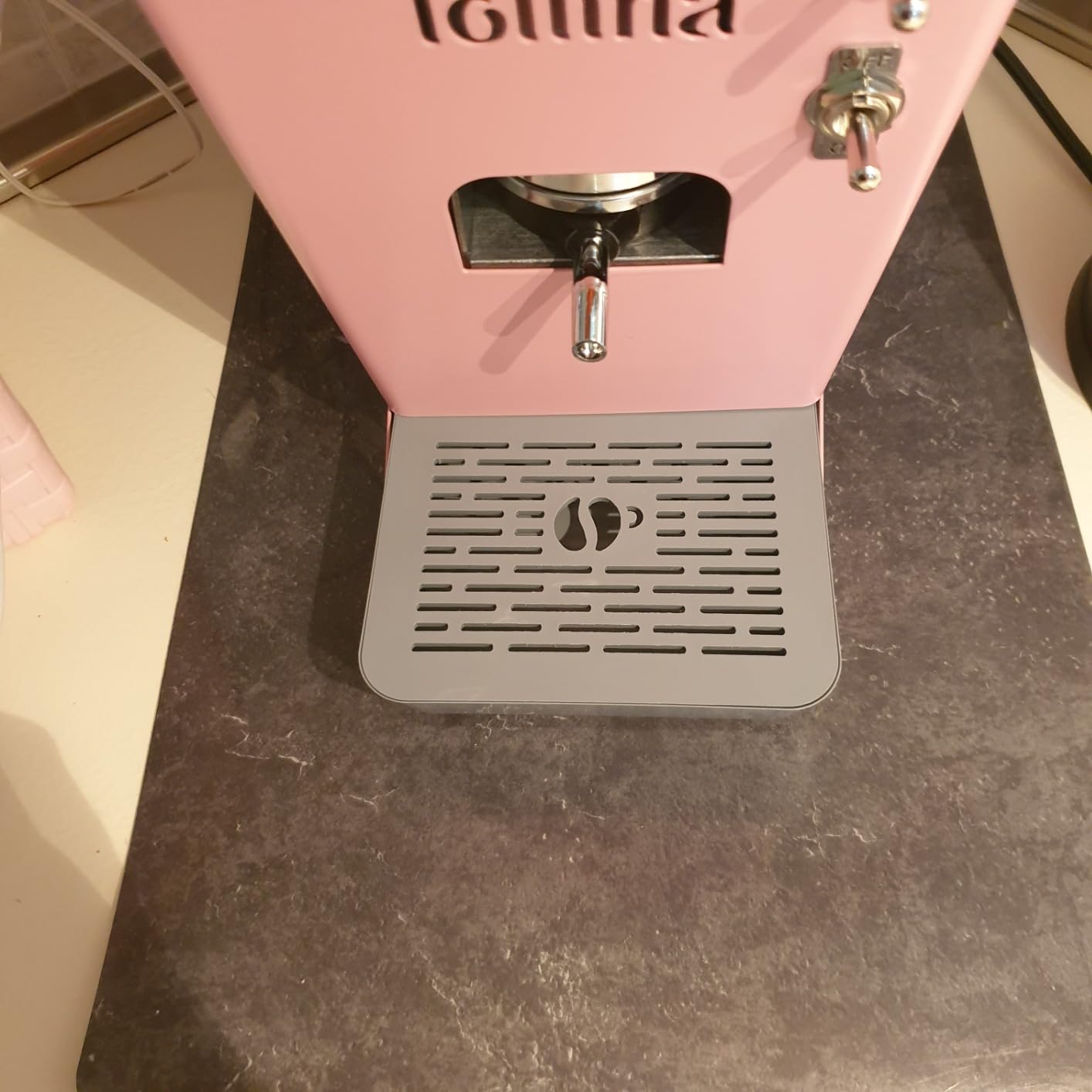 Lollo Caffè Lollina Plus macchina a cialde ESE 44 mm Rosapop con 40 cialde