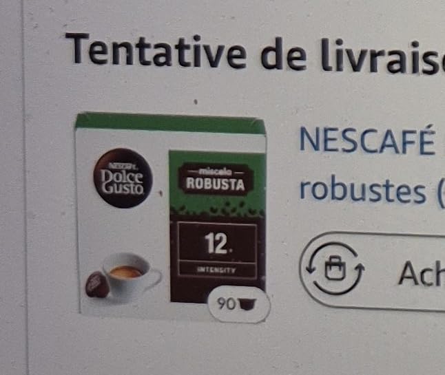 NESCAFÉ Dolce Gusto Miscela Robusta capsule espresso 90 pezzi tostatura intensa