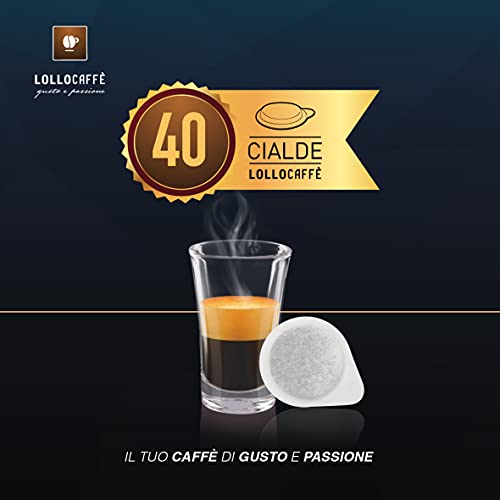 Lollo Caffe Lollina plus Silver macchina per cialde con 40 cialde