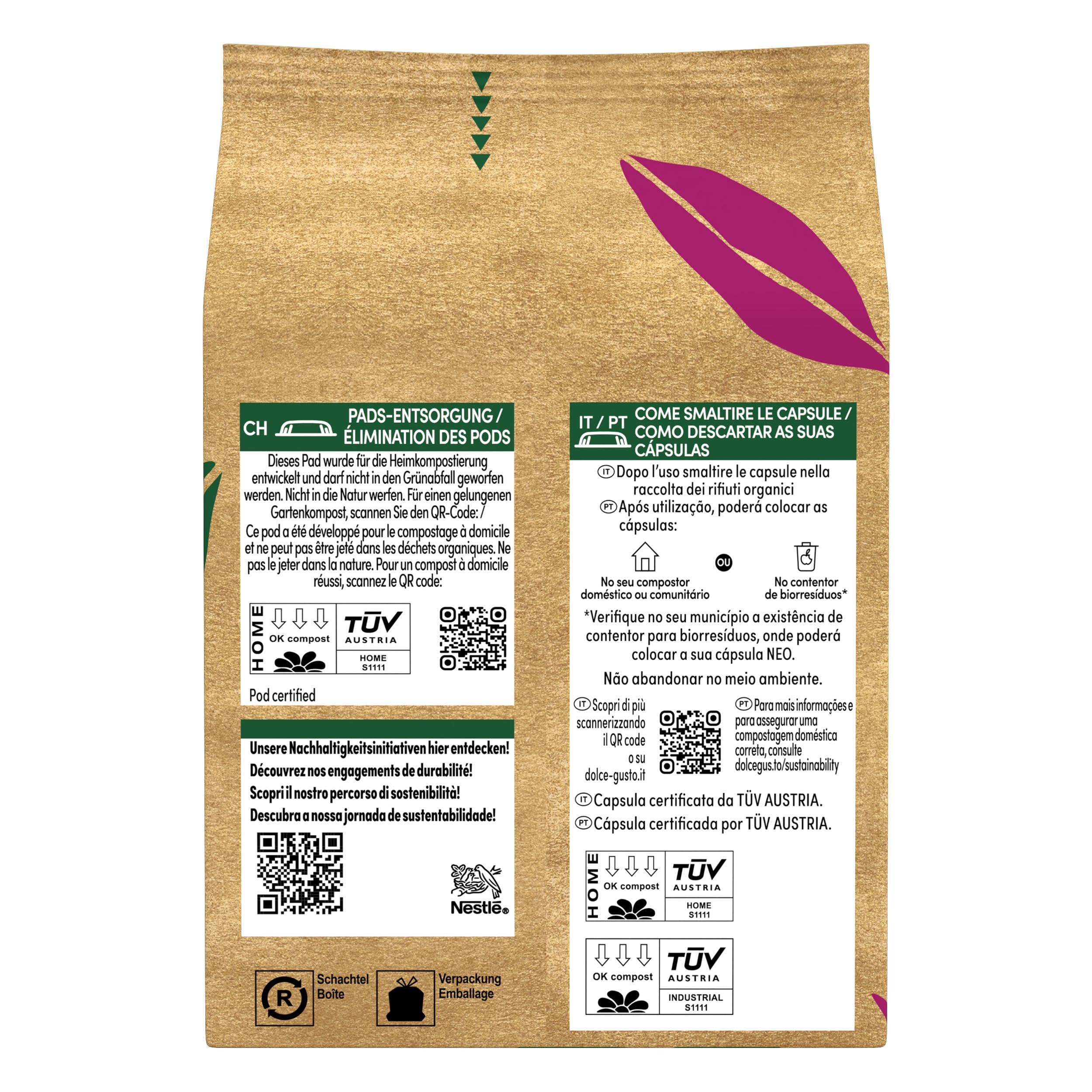 NESCAFÉ Dolce Gusto NEO Ristretto capsule 12 pezzi intensità 12