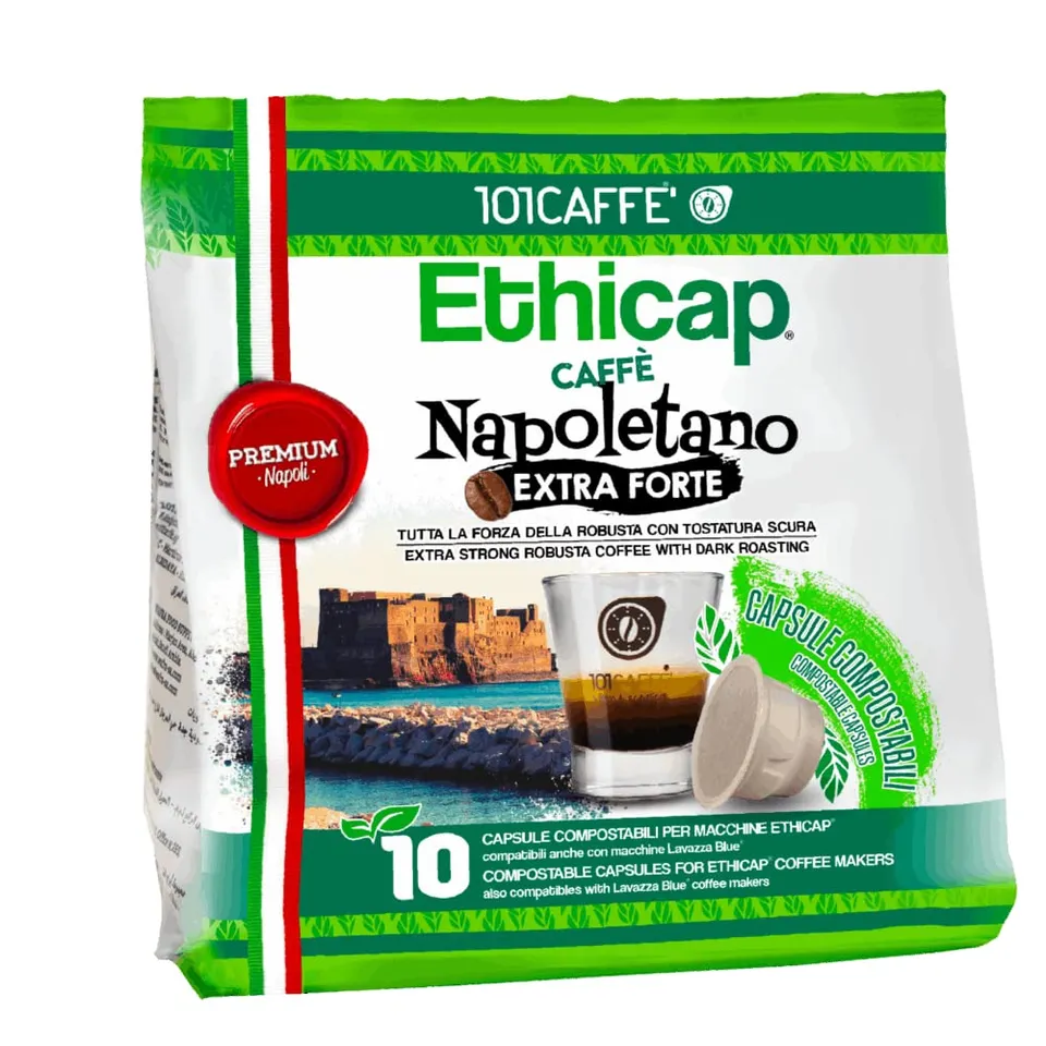 101 Caffè Napoletano Extra Forte capsule compostabili 10 pz