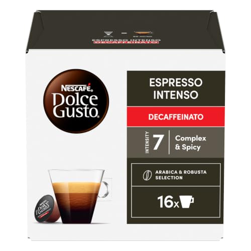 NESCAFÉ Dolce Gusto Espresso Intenso Decaffeinato capsule 16 pezzi