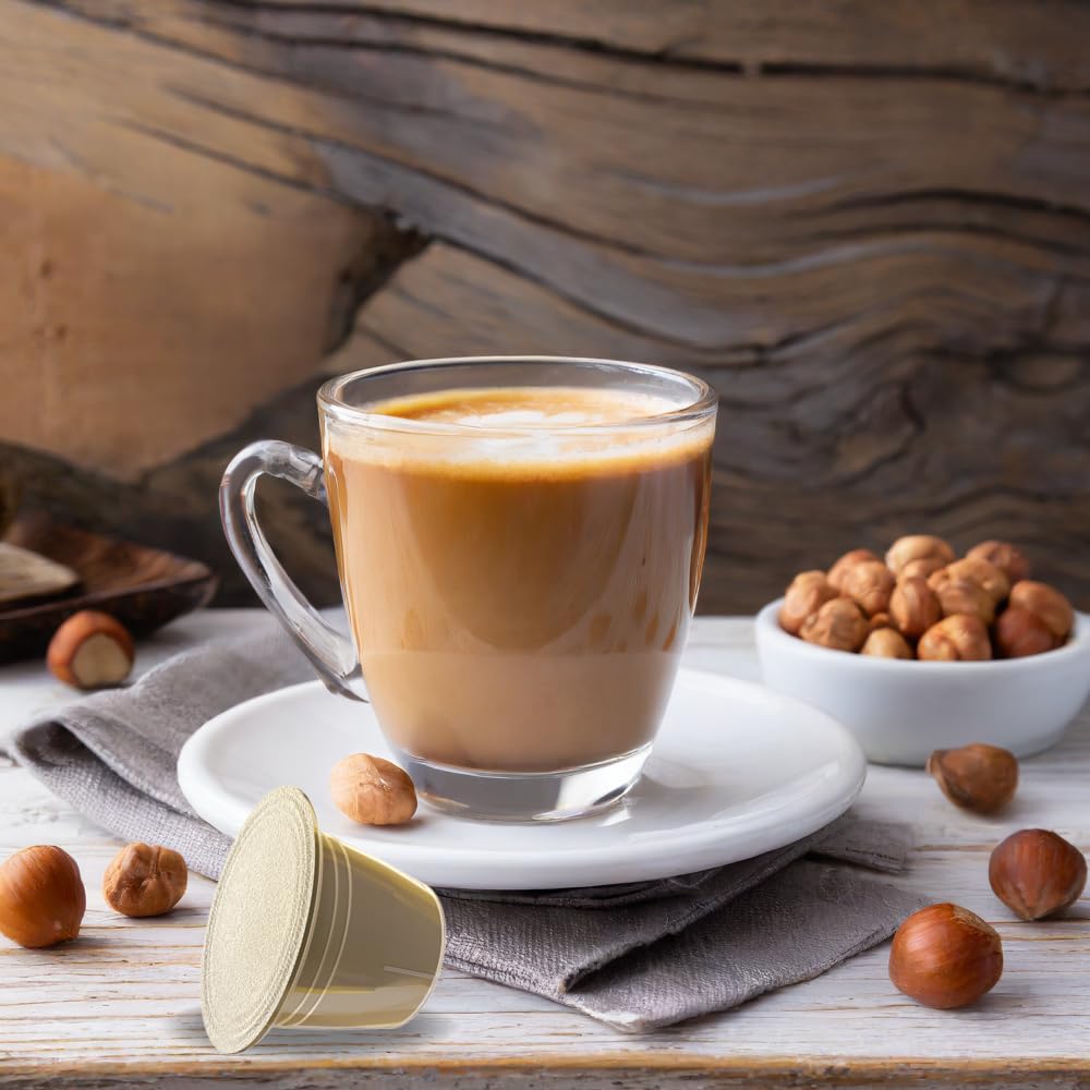 101 Caffè BEVANDE GOLOSE Nocciolino 36 capsule bevanda alla nocciola