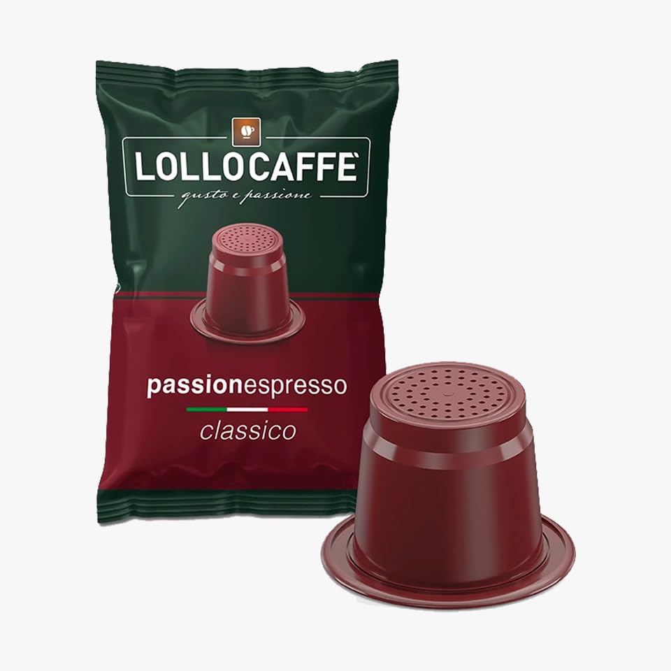 Lollo Caffè Passione Espresso capsule Miscela Classica 500 pezzi tostatura media