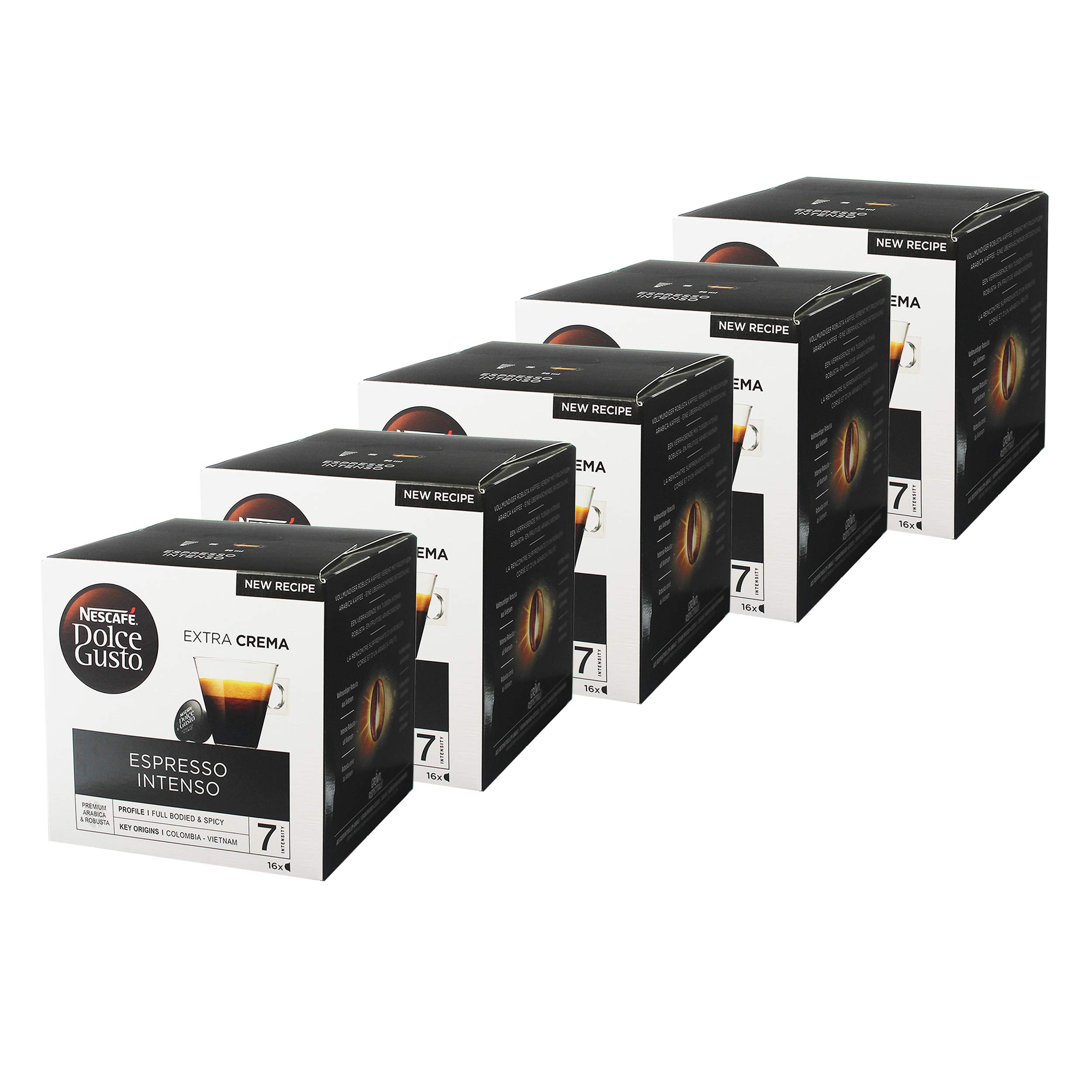 NESCAFÉ Dolce Gusto Espresso Intenso capsule caffè 96 pezzi tostatura medio-scura