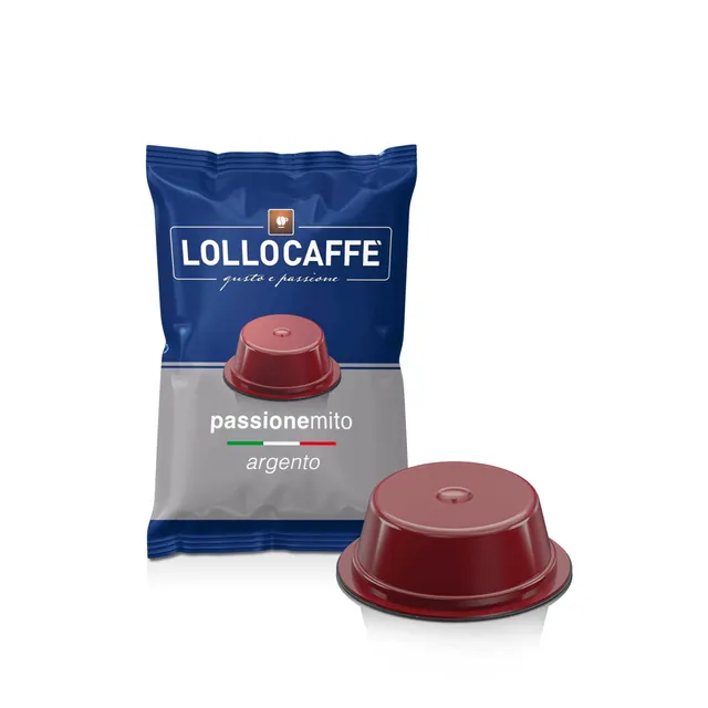 Lollo Caffe PASSIONEMIO Miscela Argento capsule caffè 300 compatibili