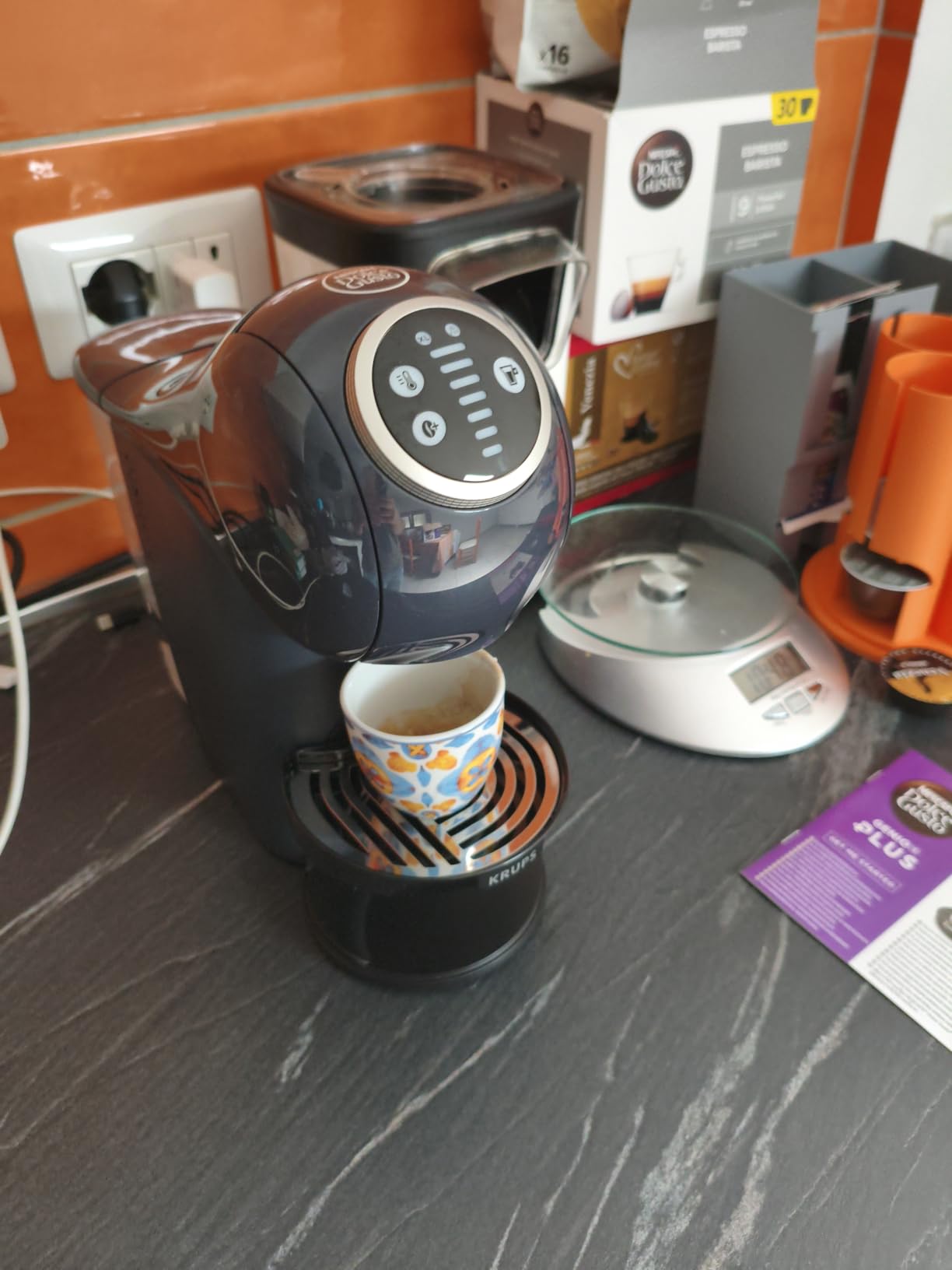 Krups Dolce Gusto Genio S Plus macchina capsule antracite 0,8 l