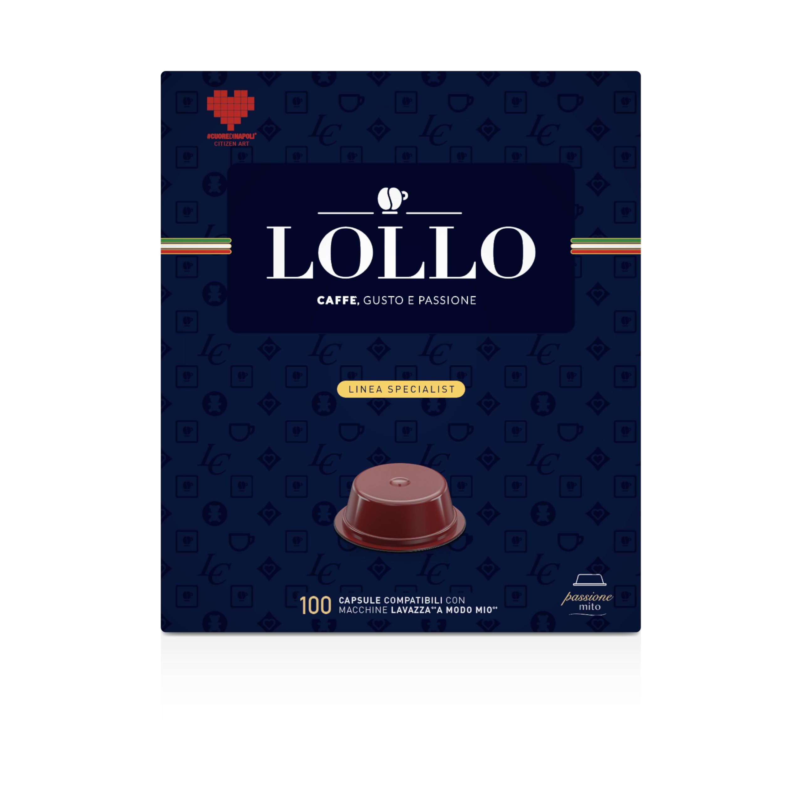 Lollo Caffè PassioneMio Miscela Classica capsule 600 pezzi
