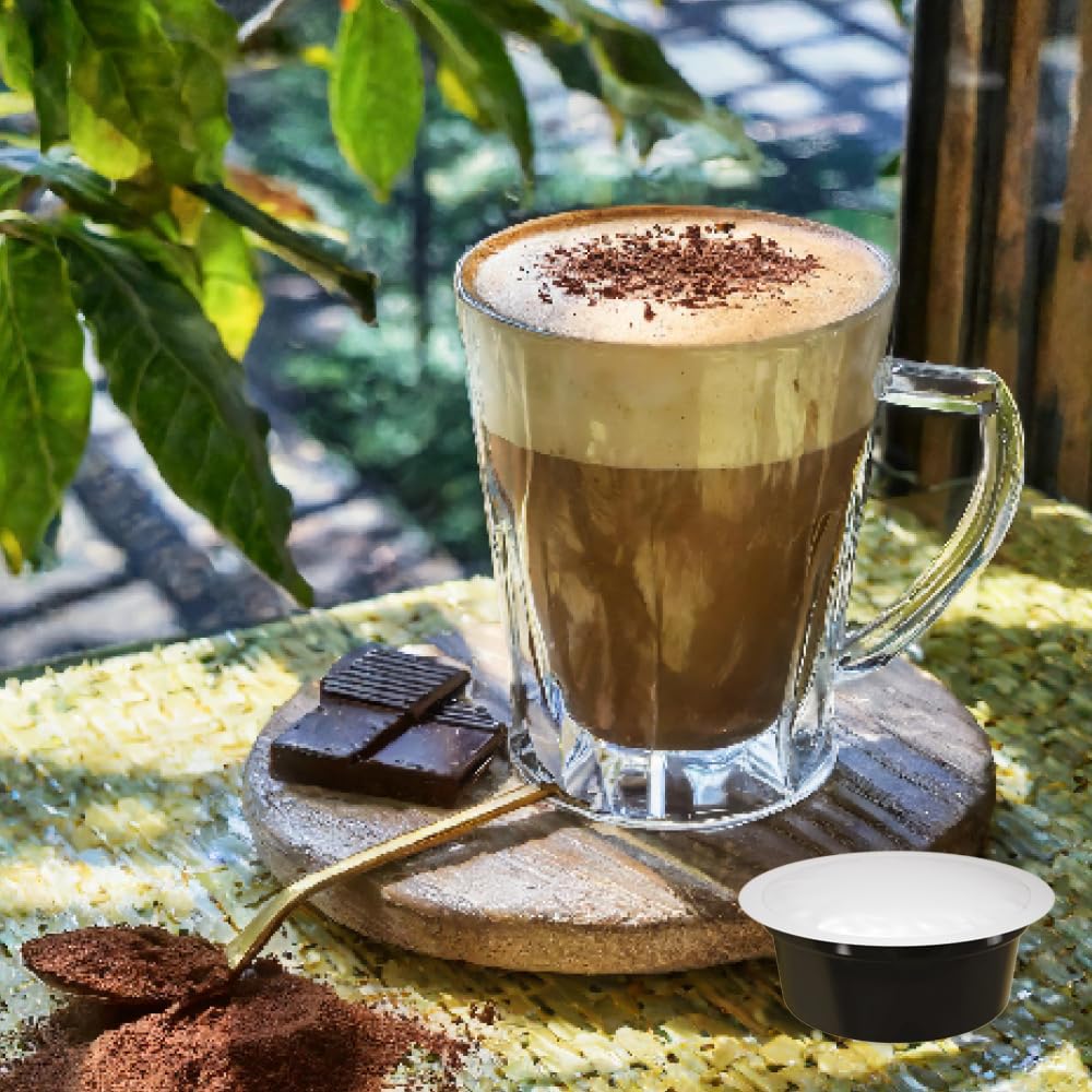 101 Caffè BEVANDE GOLOSE Mokaccino capsule 12 compatibili Lavazza A Modo Mio