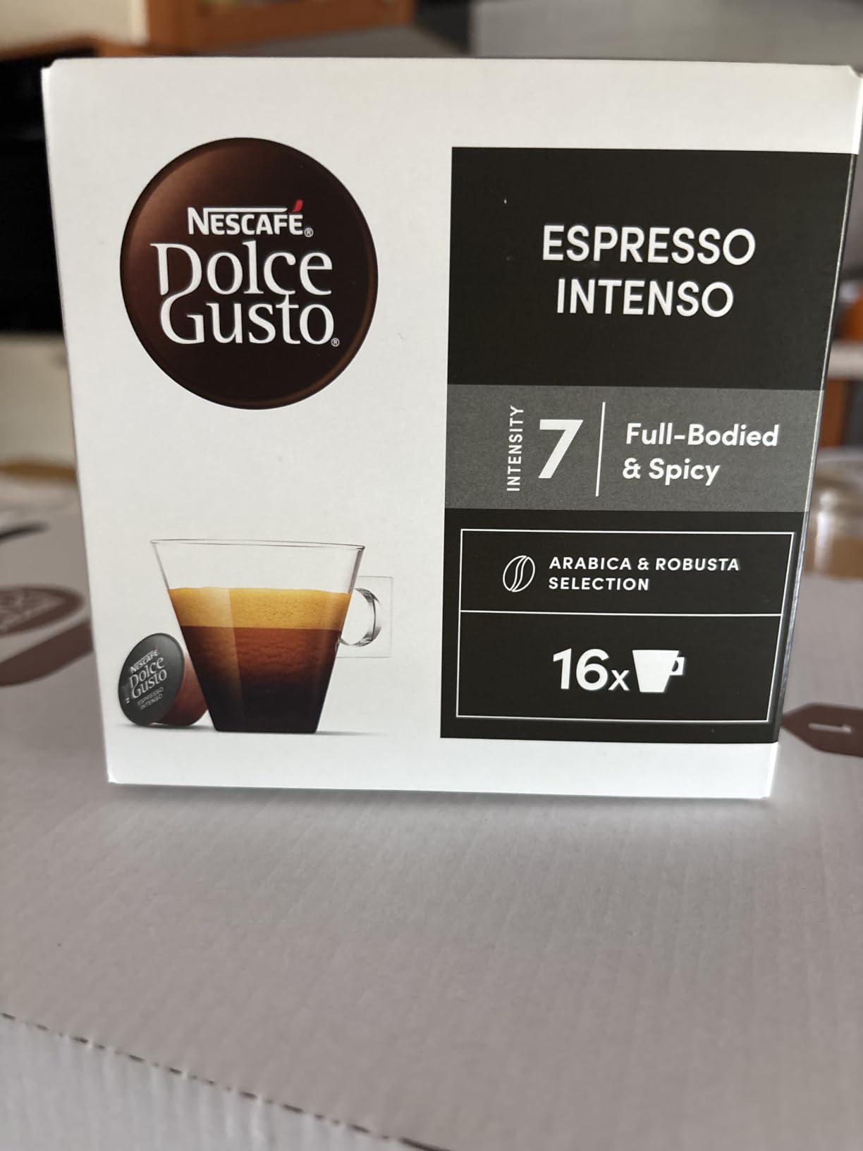 NESCAFÉ Dolce Gusto Espresso Intenso capsule caffè 96 pezzi tostatura medio-scura