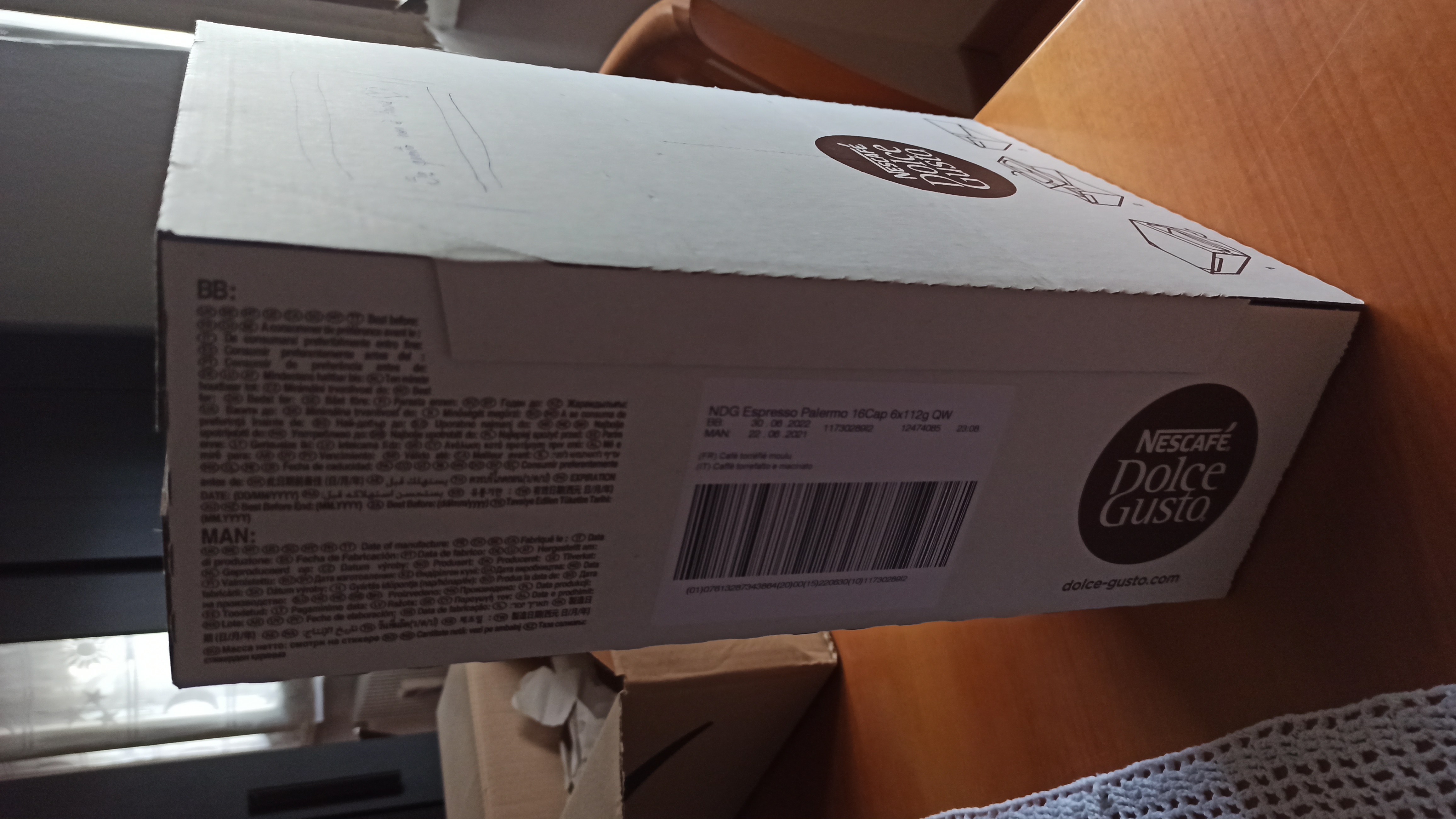 NESCAFÉ Dolce Gusto Espresso Palermo capsule 96 pezzi intensità 10/13
