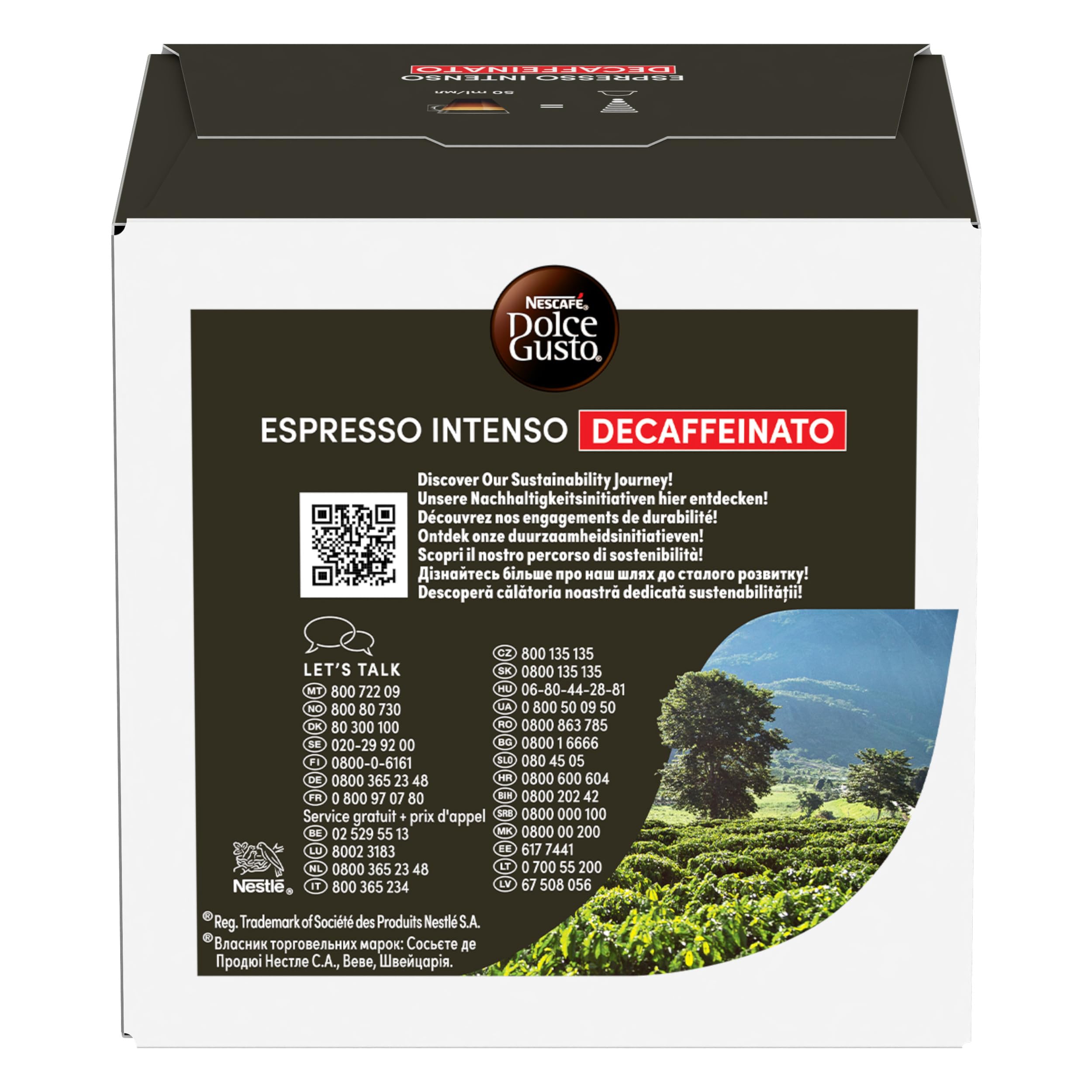 NESCAFÉ Dolce Gusto Espresso Intenso Decaffeinato capsule 16 pezzi