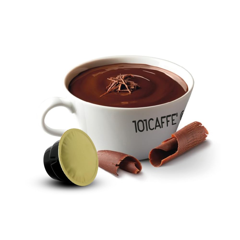 101 Caffè Bevande Golose Cioccolata capsule 10 pz al cacao