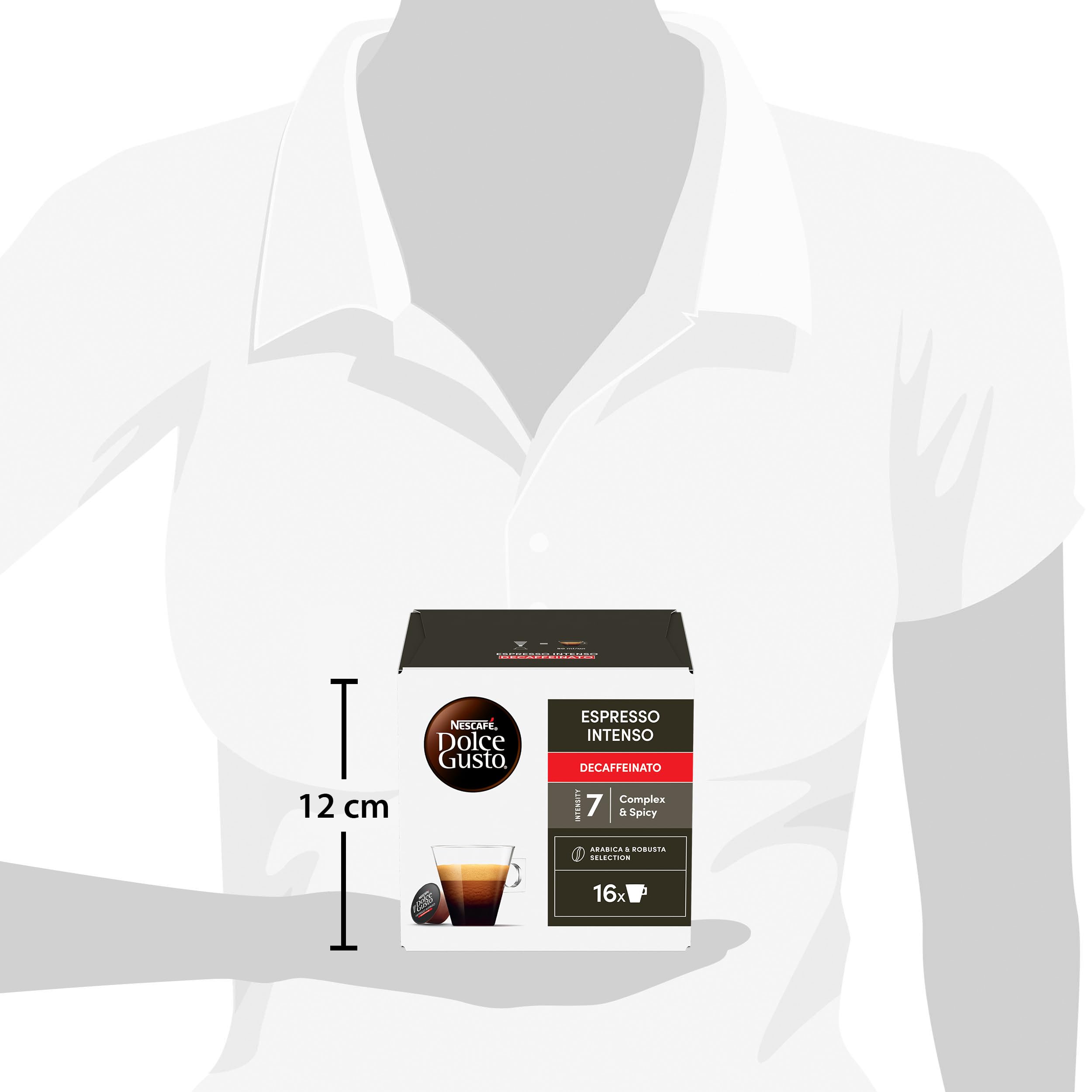 NESCAFÉ Dolce Gusto Espresso Intenso Decaffeinato capsule 16 pezzi