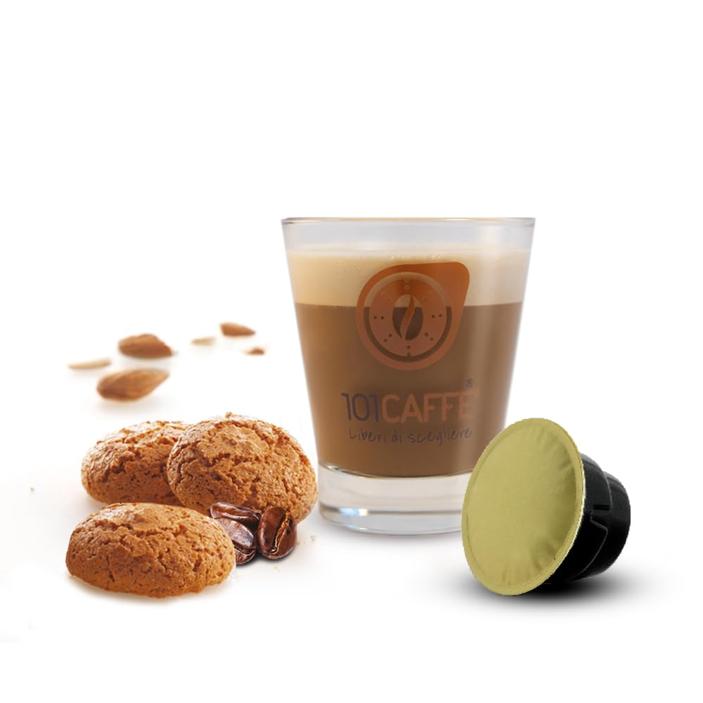 101 Caffè BEVANDE GOLOSE Amaretto capsule 10 pezzi senza alcol