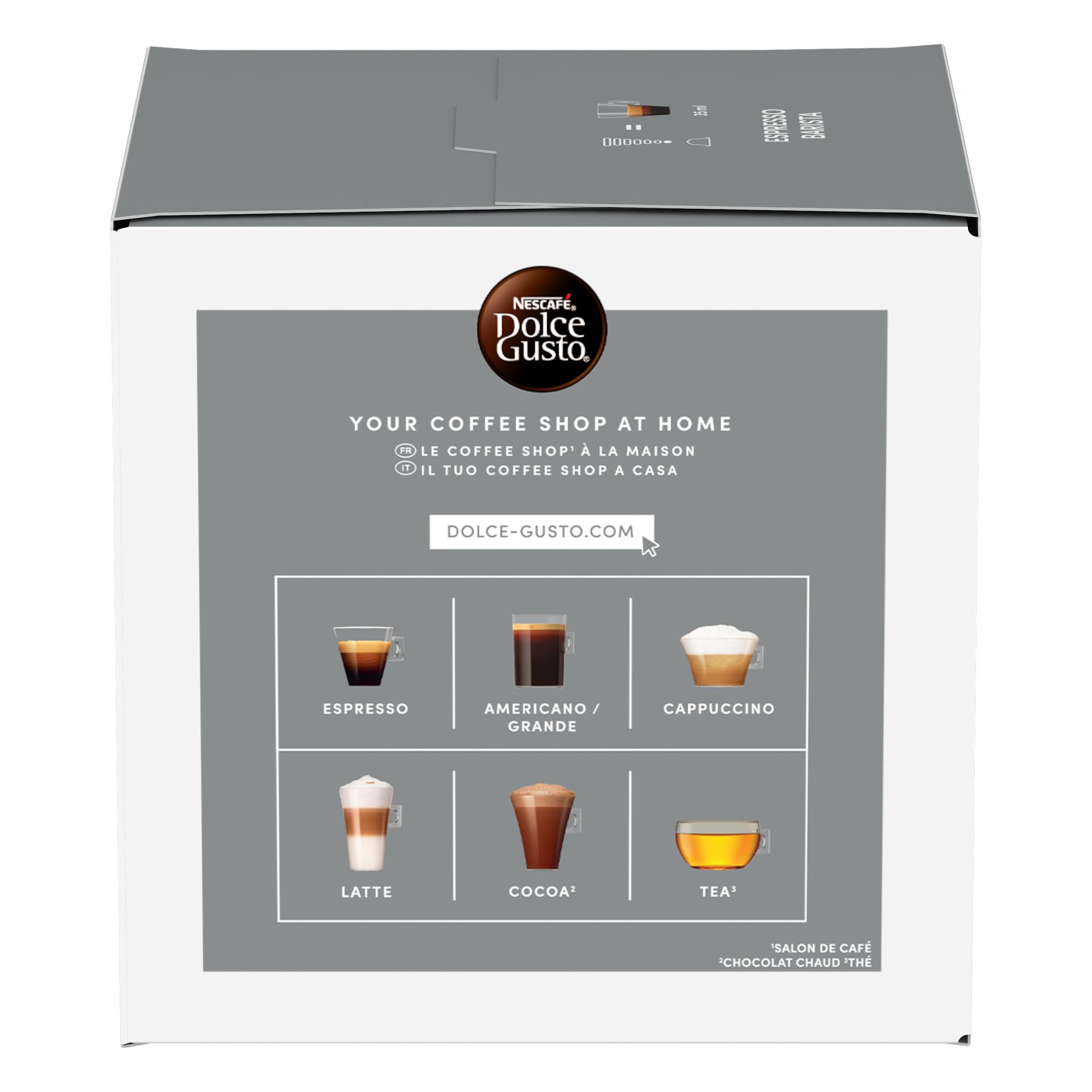 NESCAFÉ Dolce Gusto Capsule Caffè Espressi Espresso Barista capsule 96 intense