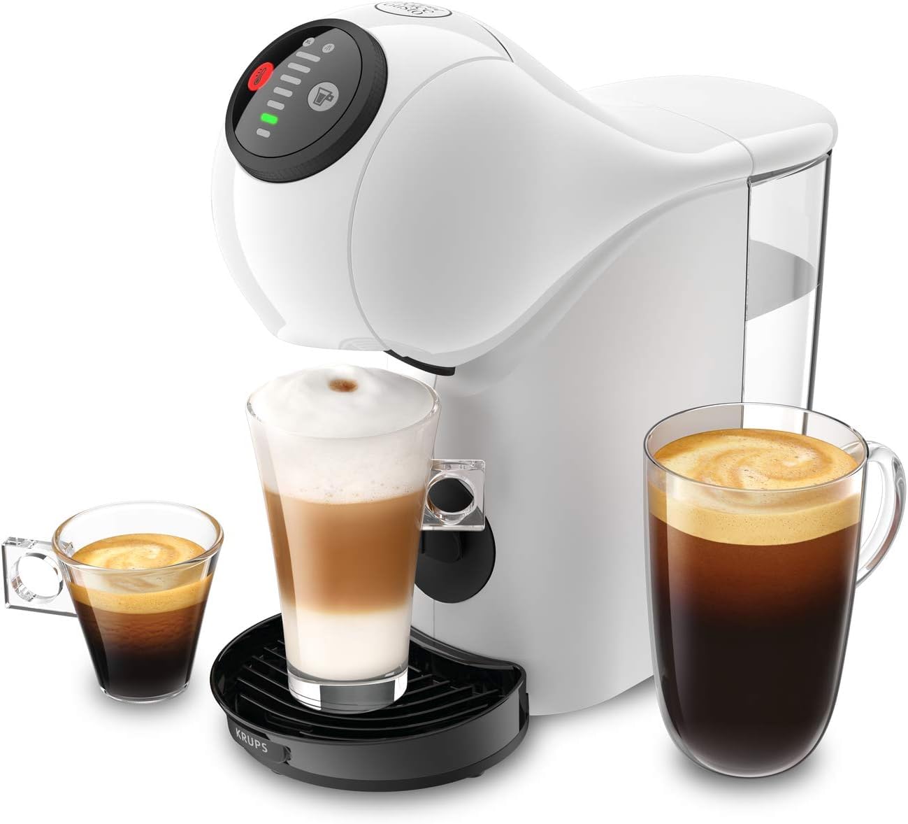 NESCAFÉ Dolce Gusto Krups Genio S macchina caffè bianca 0,8 l Hot&Cold