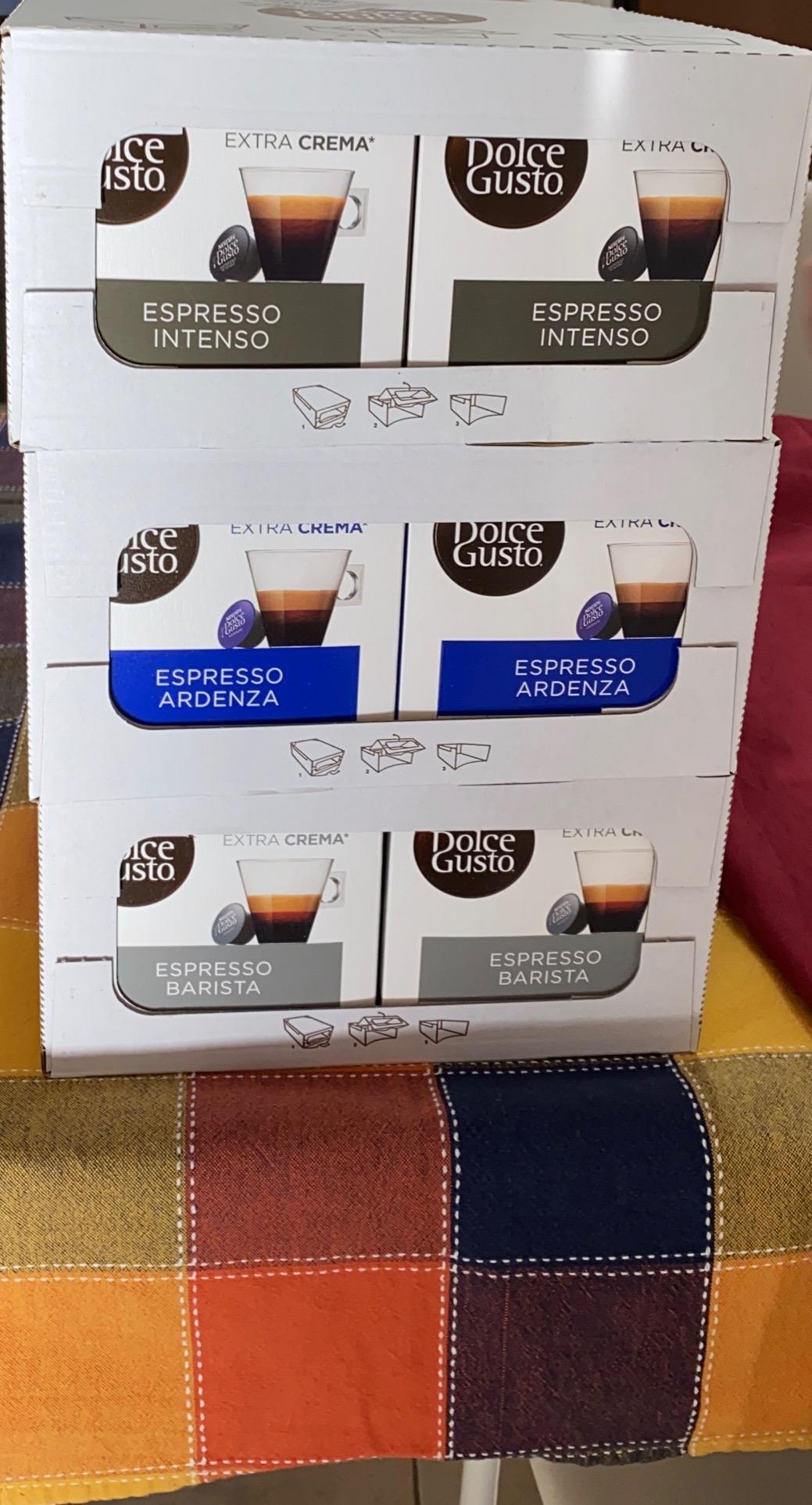 NESCAFÉ Dolce Gusto Espresso Intenso capsule caffè 96 pezzi tostatura medio-scura