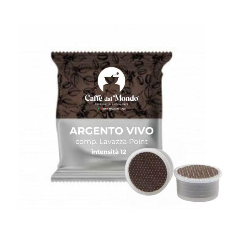 Caffè dal Mondo Lavazza Espresso Point Argento Vivo capsule 100