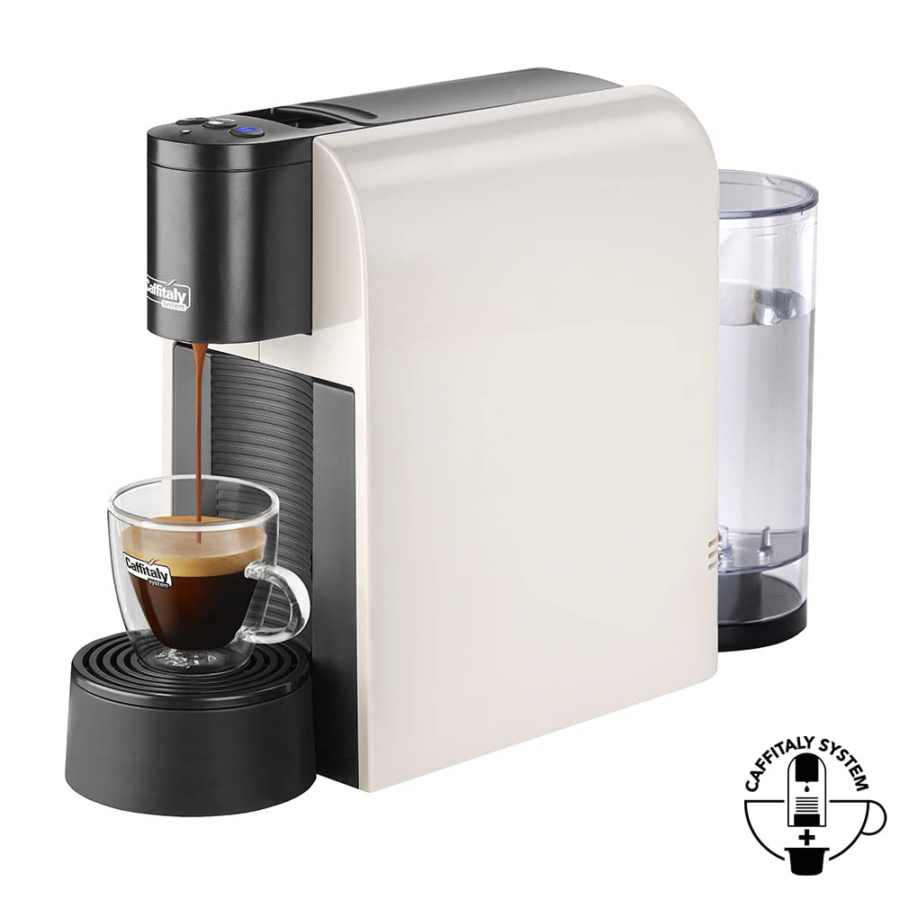 Caffitaly System Volta S35 macchina da caffè bianca per capsule originali