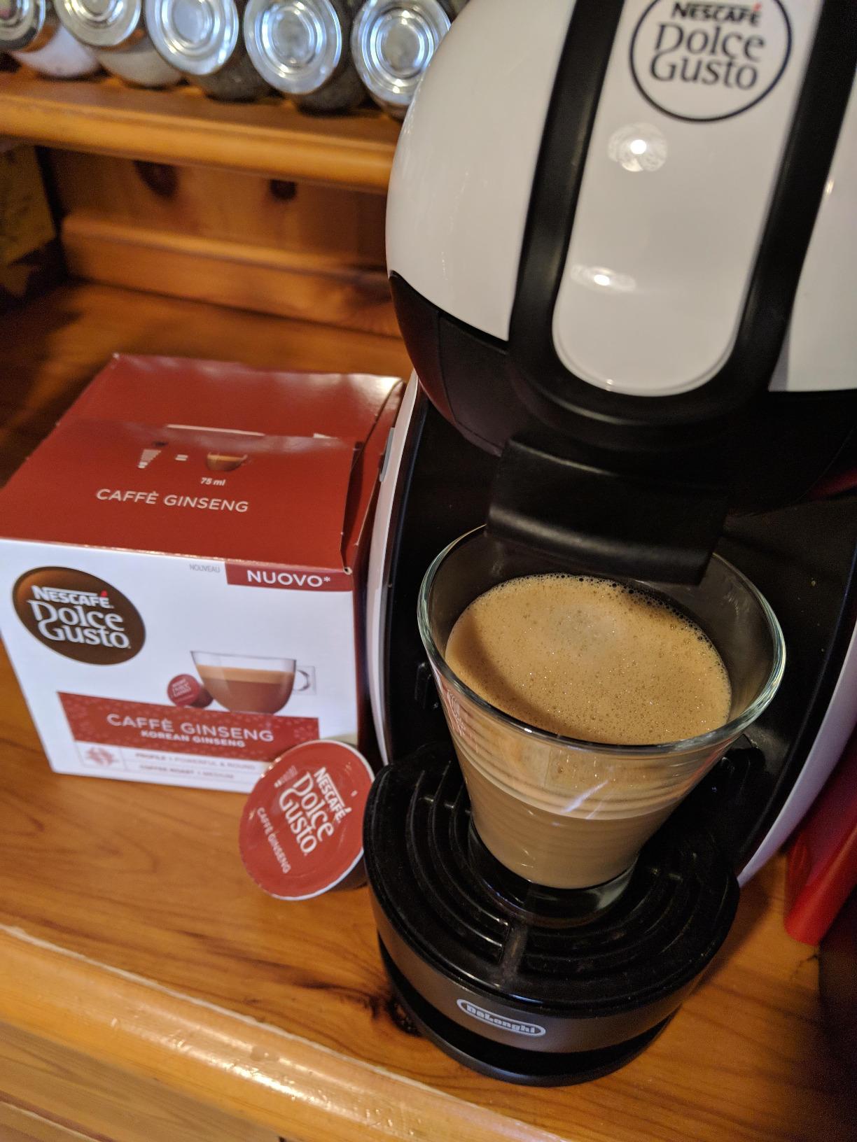 NESCAFÉ Dolce Gusto Caffè Ginseng capsule 96 pezzi con ginseng coreano
