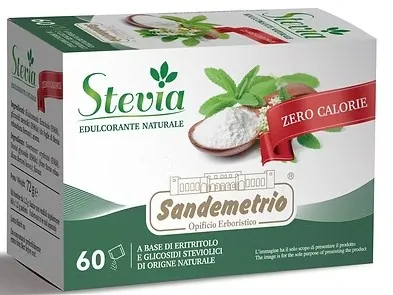 SignoriCaffè Solubili e Cioccolate Sandemetrio Stevia dolcificante 60