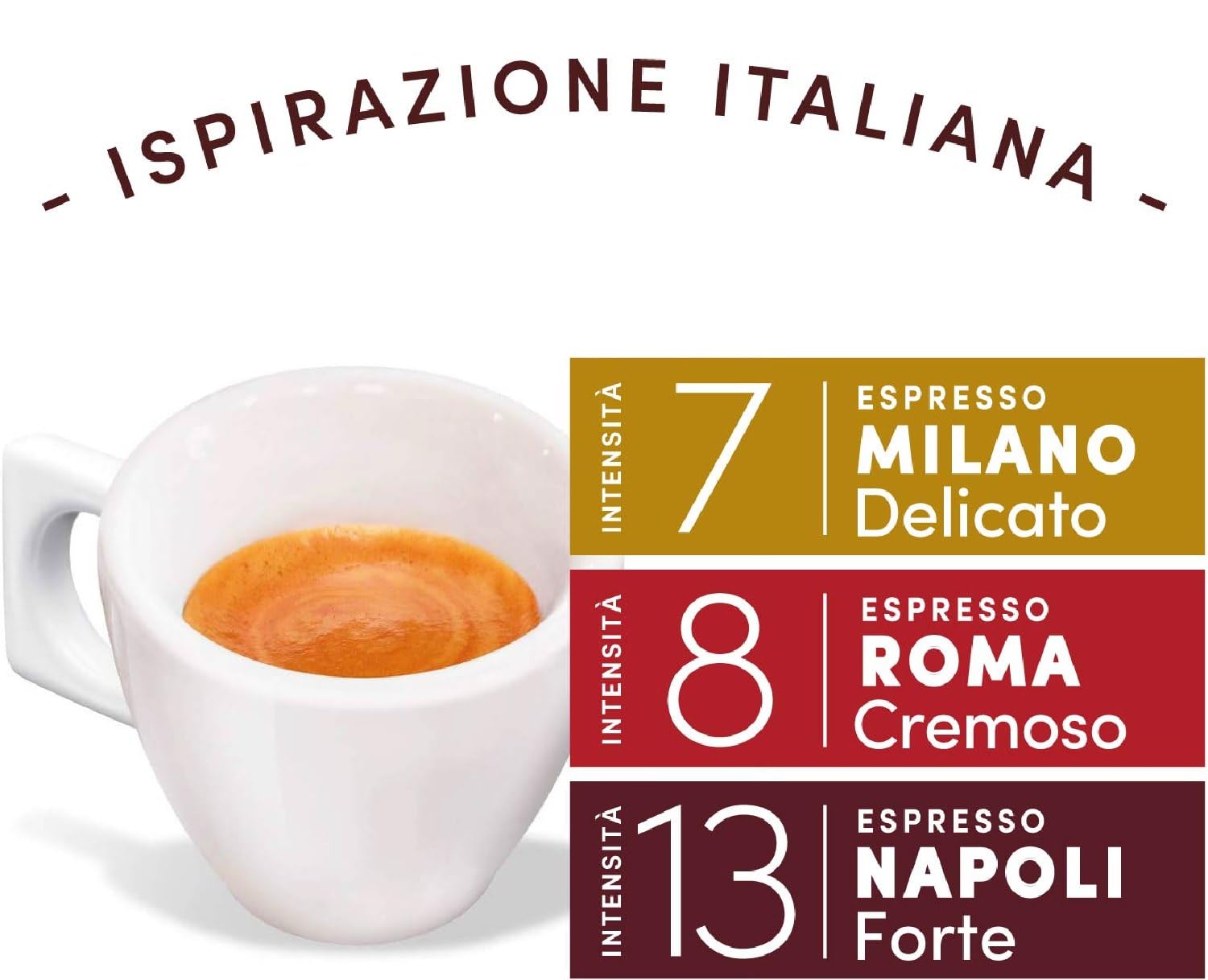 NESCAFÉ Dolce Gusto Napoli Roma Milano capsule caffè assortite 96 pezzi