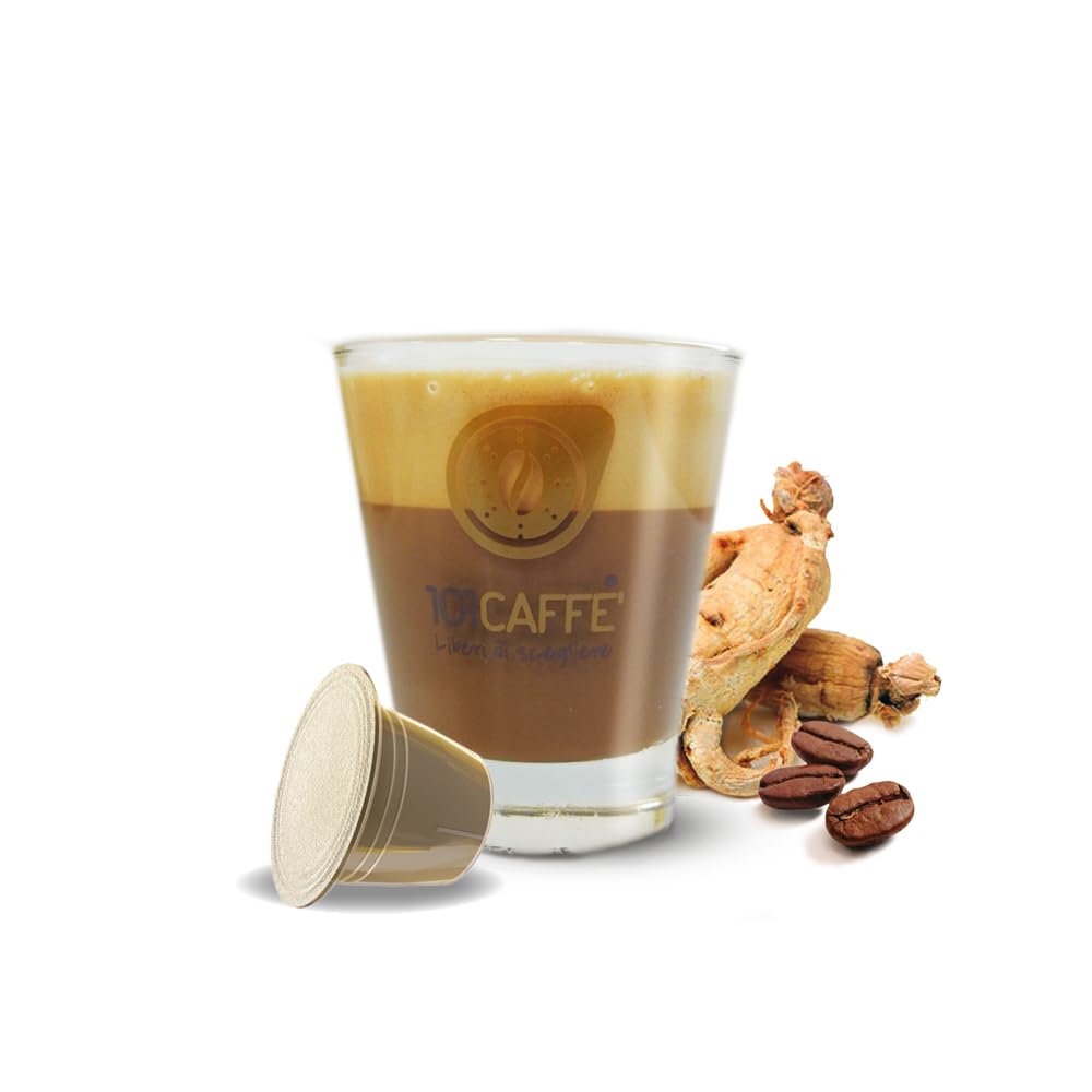 101 Caffè Caffè al Ginseng capsule compatibili Nespresso 12 pezzi solubile