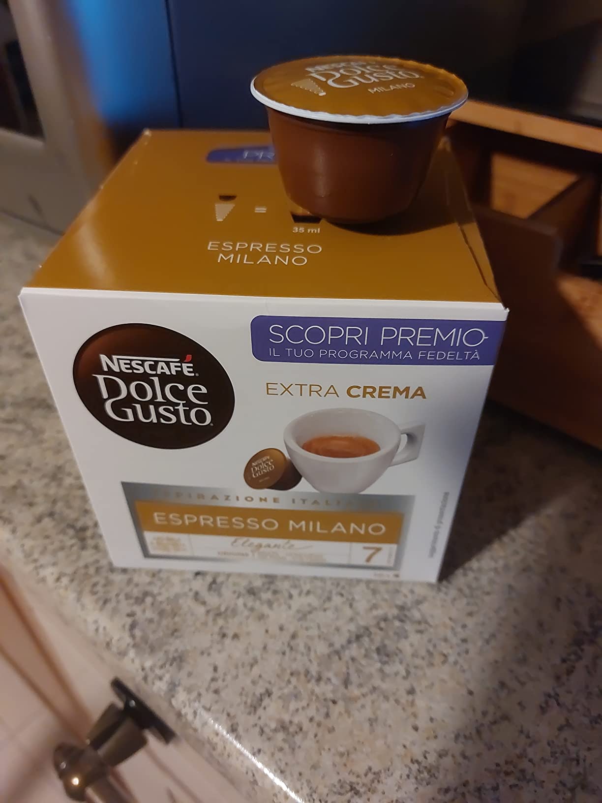 NESCAFÉ Dolce Gusto Espresso Milano caffè 96 capsule intensità 7/13