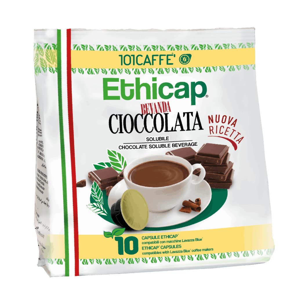 101 Caffè Bevande Golose Cioccolata capsule 10 pz al cacao