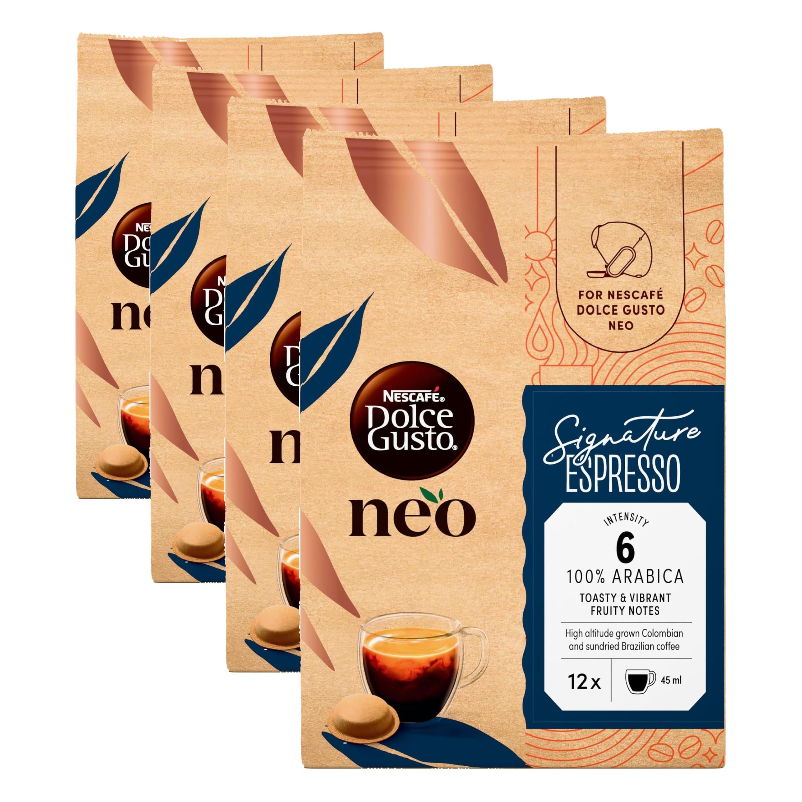 NESCAFÉ Dolce Gusto NEO Espresso Signature capsule 12 pezzi 100% Arabica