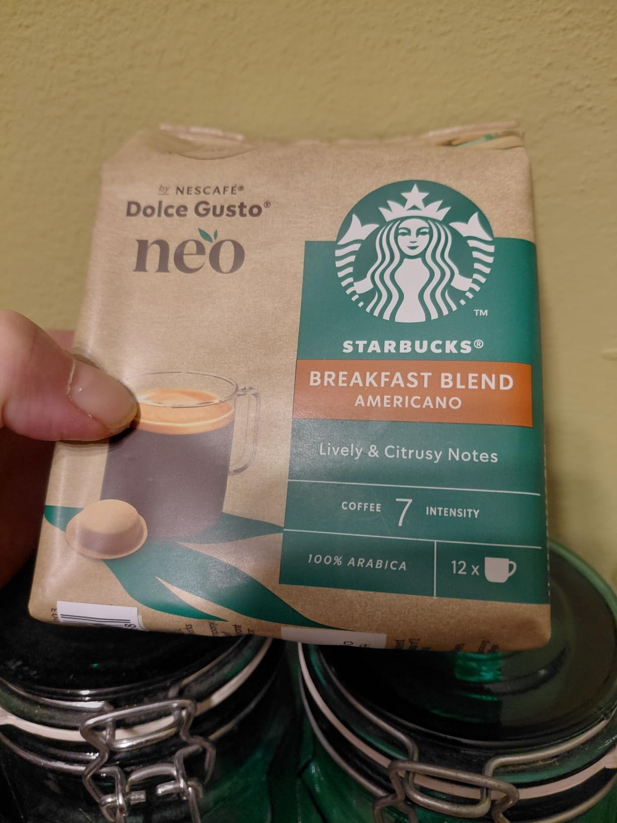 NESCAFÉ Dolce Gusto NEO Starbucks Breakfast Blend Americano capsule 12 pezzi