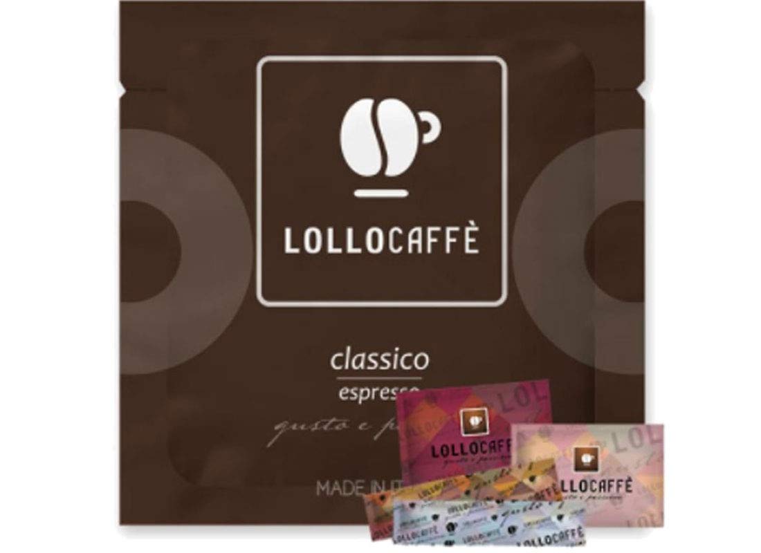 Lollo Caffè CIALDE miscela Classica 150 cialde ESE 44 mm con accessori