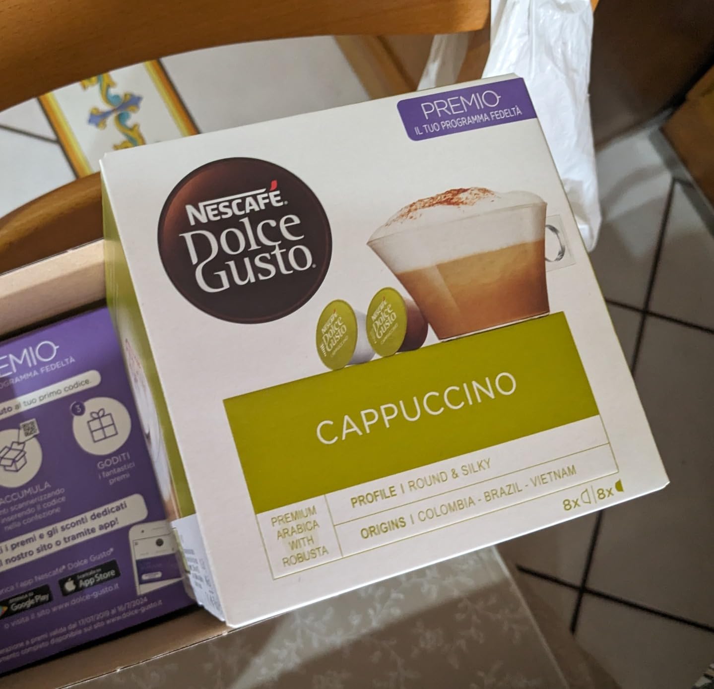 NESCAFÉ Dolce Gusto Cappuccino capsule caffè e latte 96 pezzi senza glutine