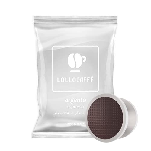 Lollo Caffè Uno System Miscela Argento Espresso capsule 200 pezzi compatibili