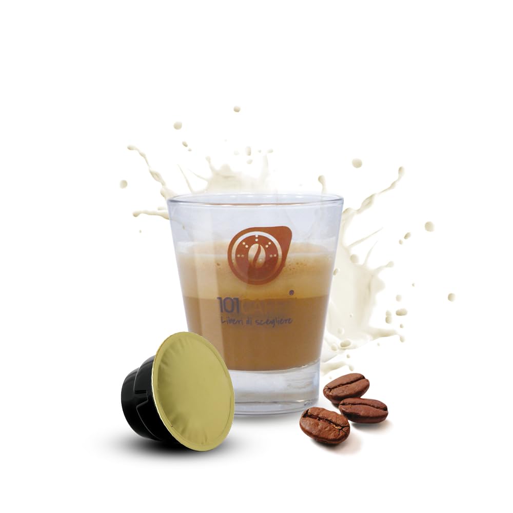 101 Caffè CAFFÈ Espresso Macchiato capsule 10 pezzi compatibili Ethicap