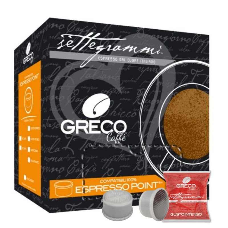 Greco Caffè Espresso Point Compatibile 100% capsule Gusto Intenso 260 pezzi