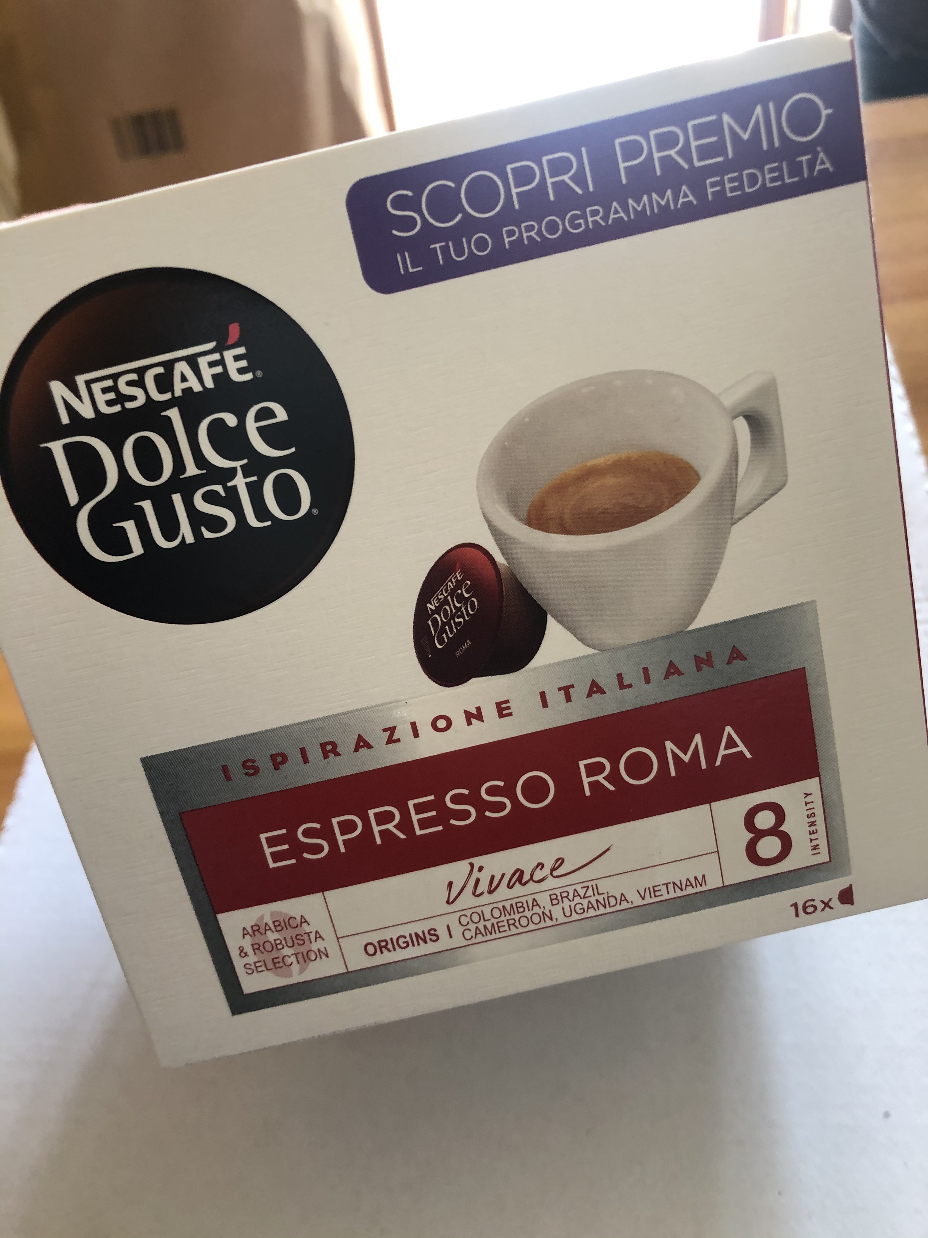 NESCAFÉ Dolce Gusto Espresso Roma capsule caffè 96 pezzi intensità 8/13
