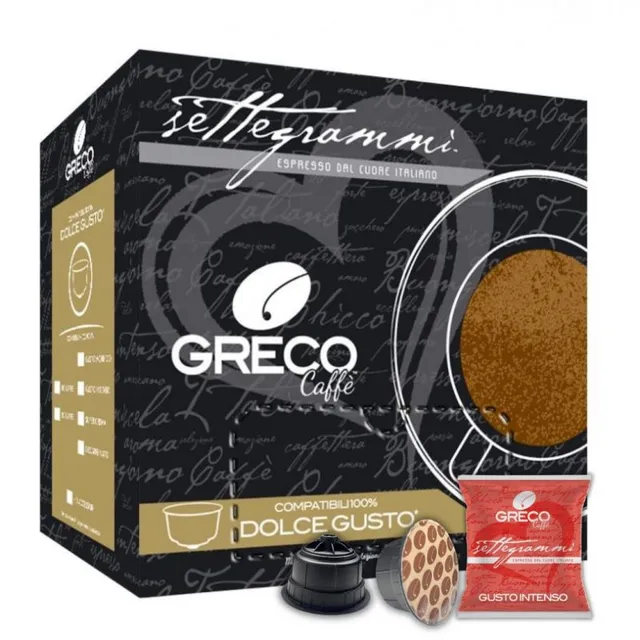 Greco Caffè Dolce Gusto Compatibile 100% Settegrammi capsule 200+50 pezzi