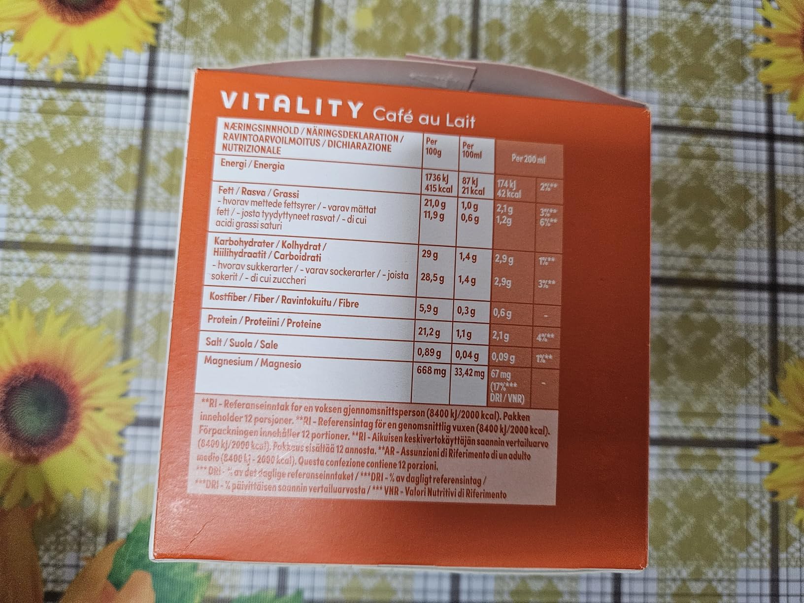 Gusto NESCAFÉ DOLCE GUSTO Vitality Caffè Au Lait con Magnesio capsule 36