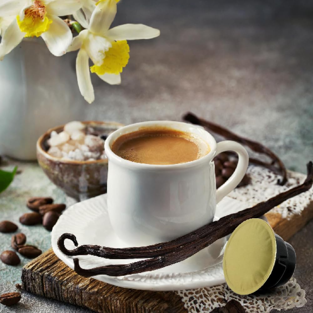 101 Caffè Vaniglietta bevanda in capsule 10 pezzi gusto vaniglia