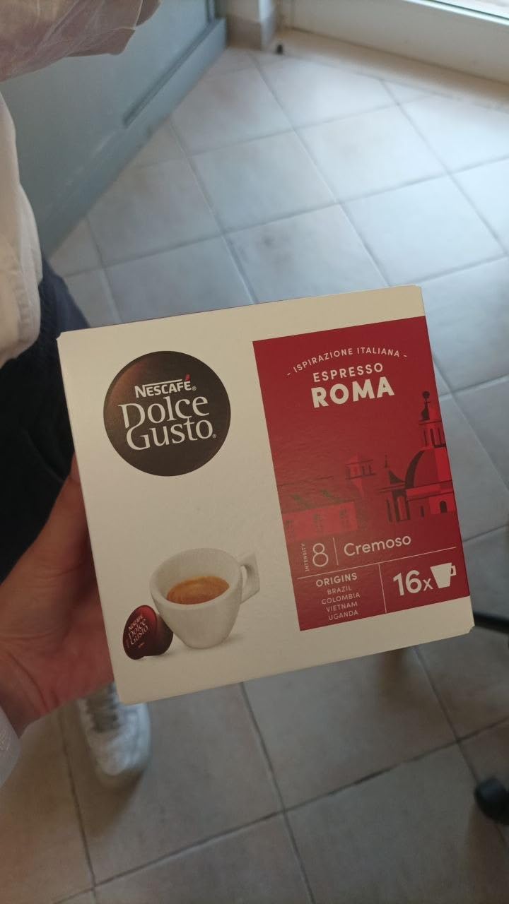 NESCAFÉ Dolce Gusto Espresso Roma capsule caffè 96 pezzi intensità 8/13
